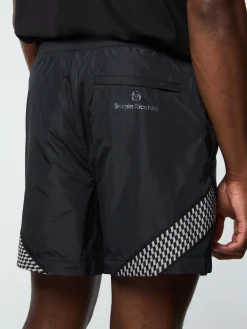 Sergio Tacchini Dama Track Short- BLACK BEAUTY Clearance