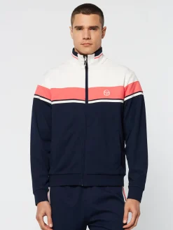 Sergio Tacchini Damarindo Track Jacket Archivio- Gardenia/ Maritime Blue GARDENIA/MARITIME BLUE Fashion