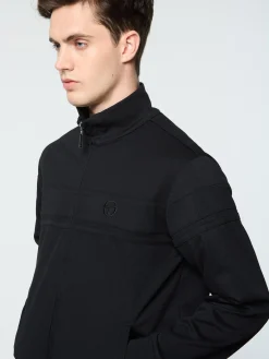 Sergio Tacchini Damarindo Track Jacket Archivio- Black/ Black BLACK/BLACK Discount