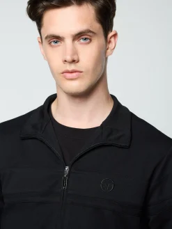 Sergio Tacchini Damarindo Track Jacket Archivio- Black/ Black BLACK/BLACK Discount