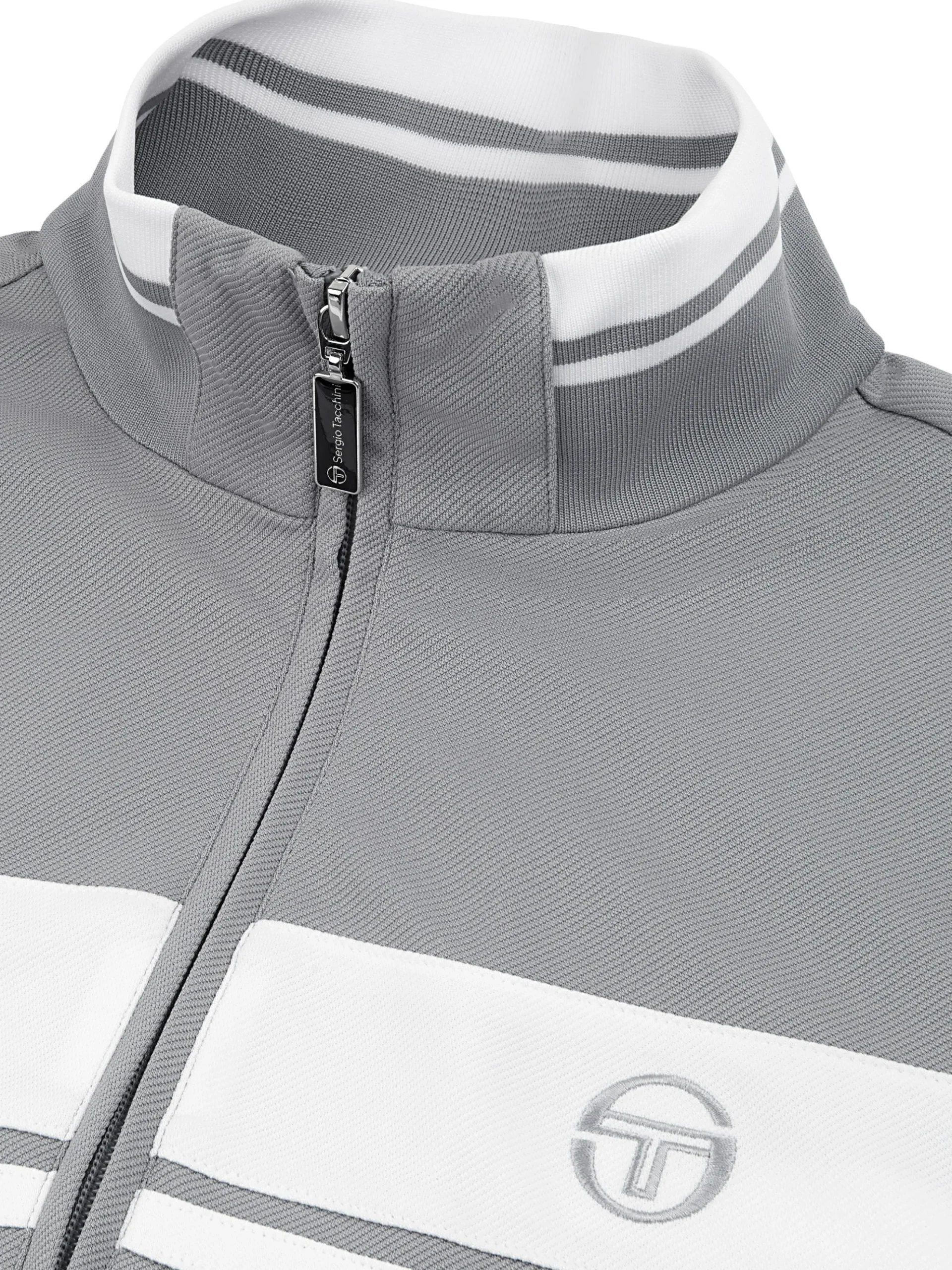 Sergio Tacchini Damarindo Track Jacket Archivio- Sleet/ White SLEET/WHITE Online