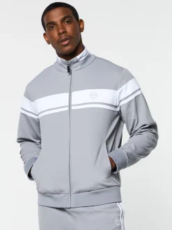 Sergio Tacchini Damarindo Track Jacket Archivio- Sleet/ White SLEET/WHITE Online