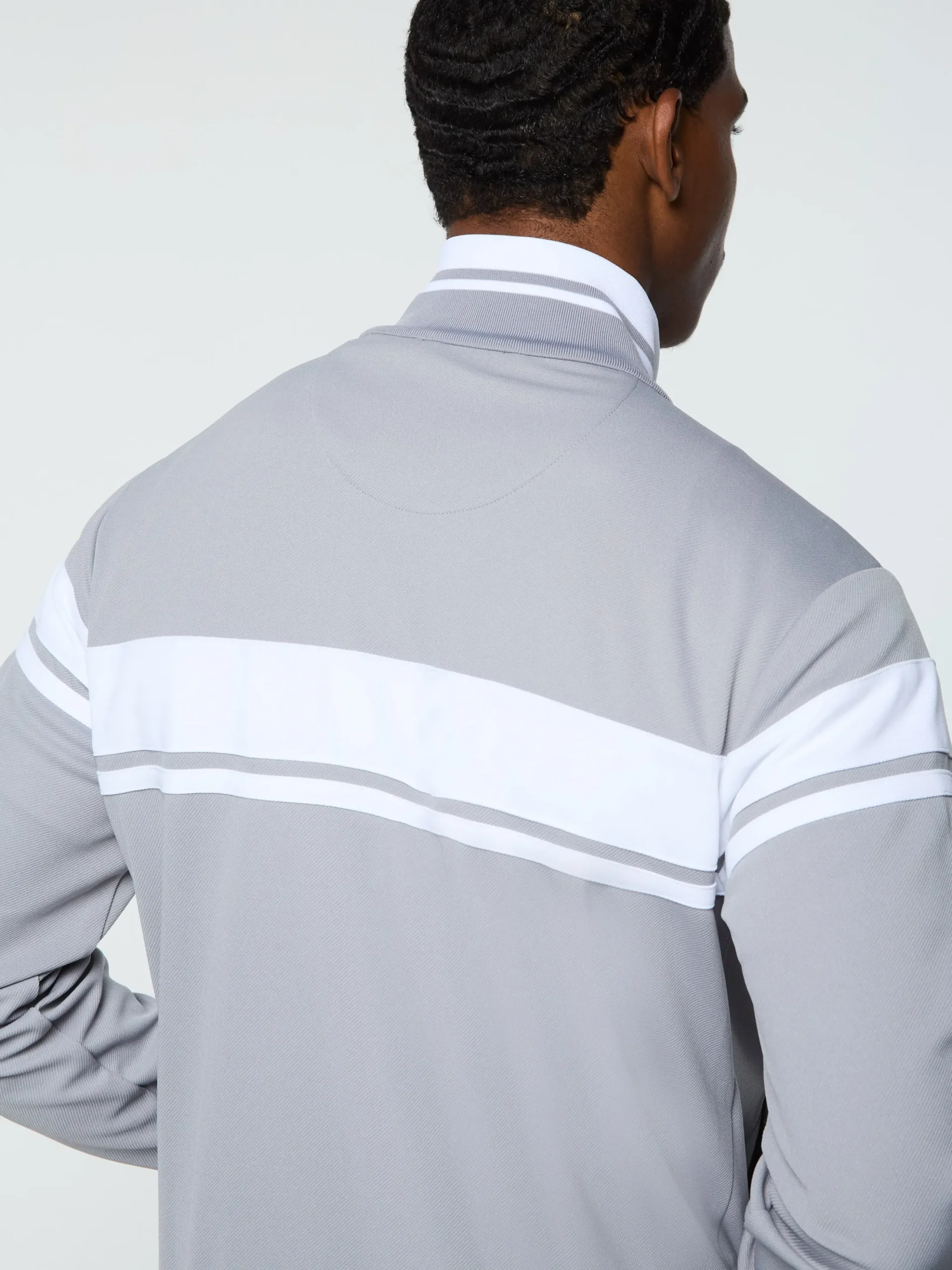 Sergio Tacchini Damarindo Track Jacket Archivio- Sleet/ White SLEET/WHITE Online