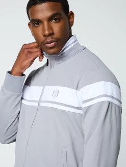Sergio Tacchini Damarindo Track Jacket Archivio- Sleet/ White SLEET/WHITE Online