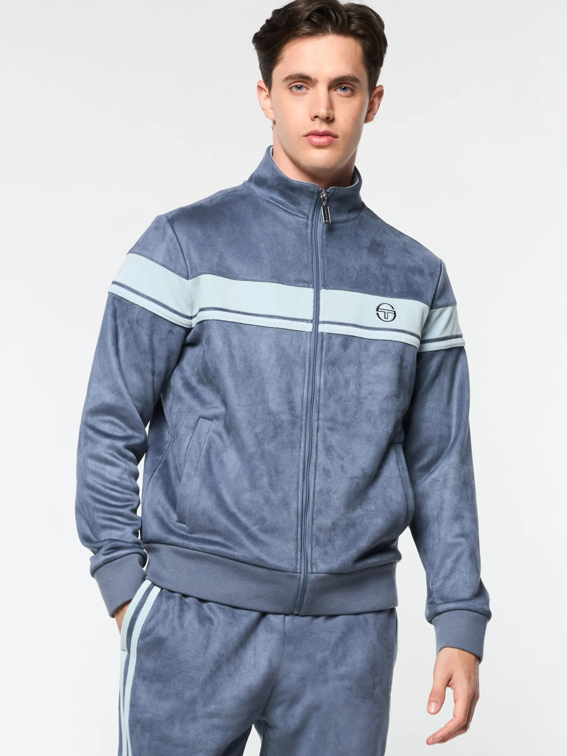 Sergio Tacchini Damarindo Track Jacket- GRISAILLE Outlet