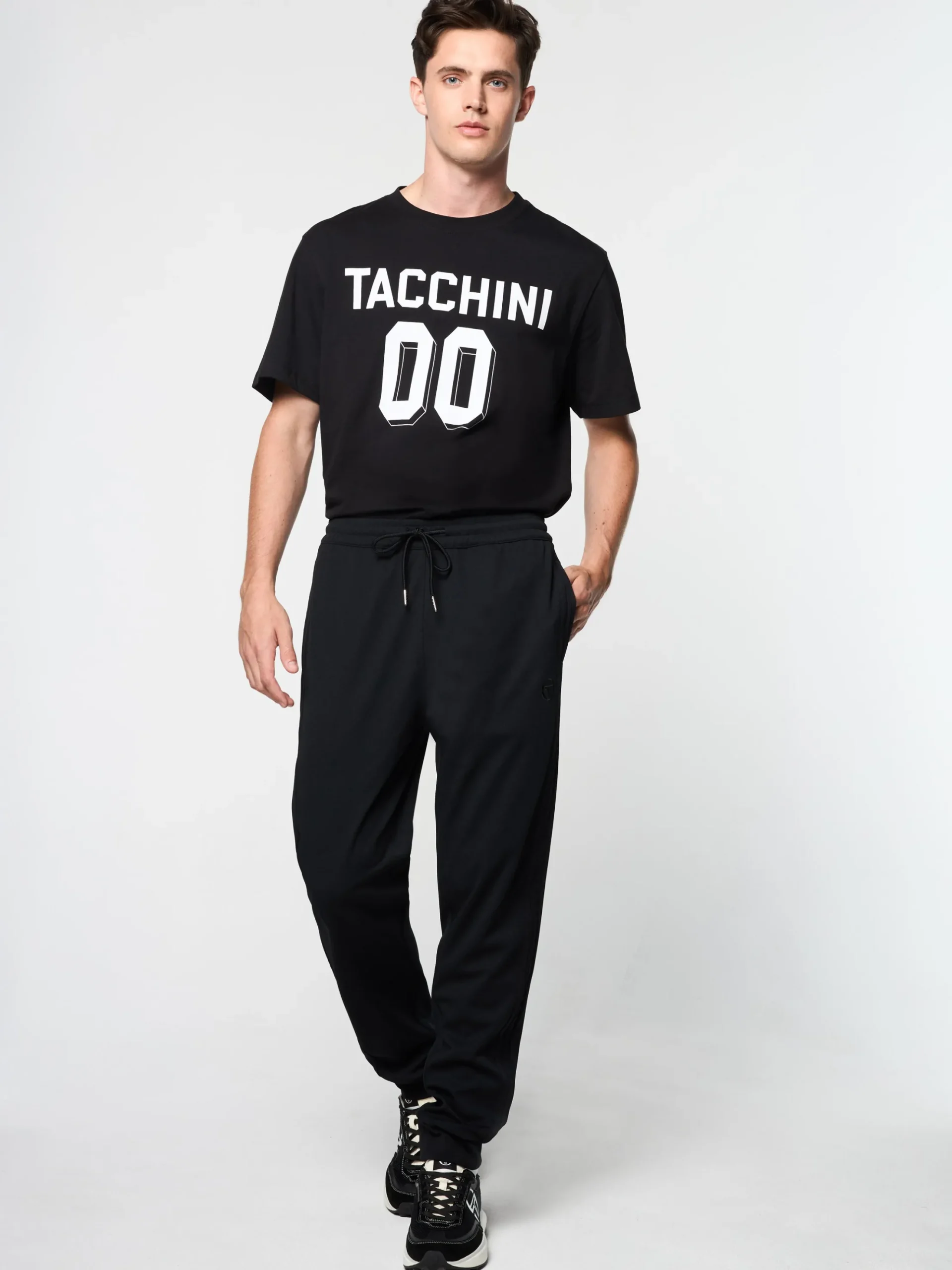 Sergio Tacchini Damarindo Track Pant Archivio- Black/ Black BLACK/BLACK Clearance