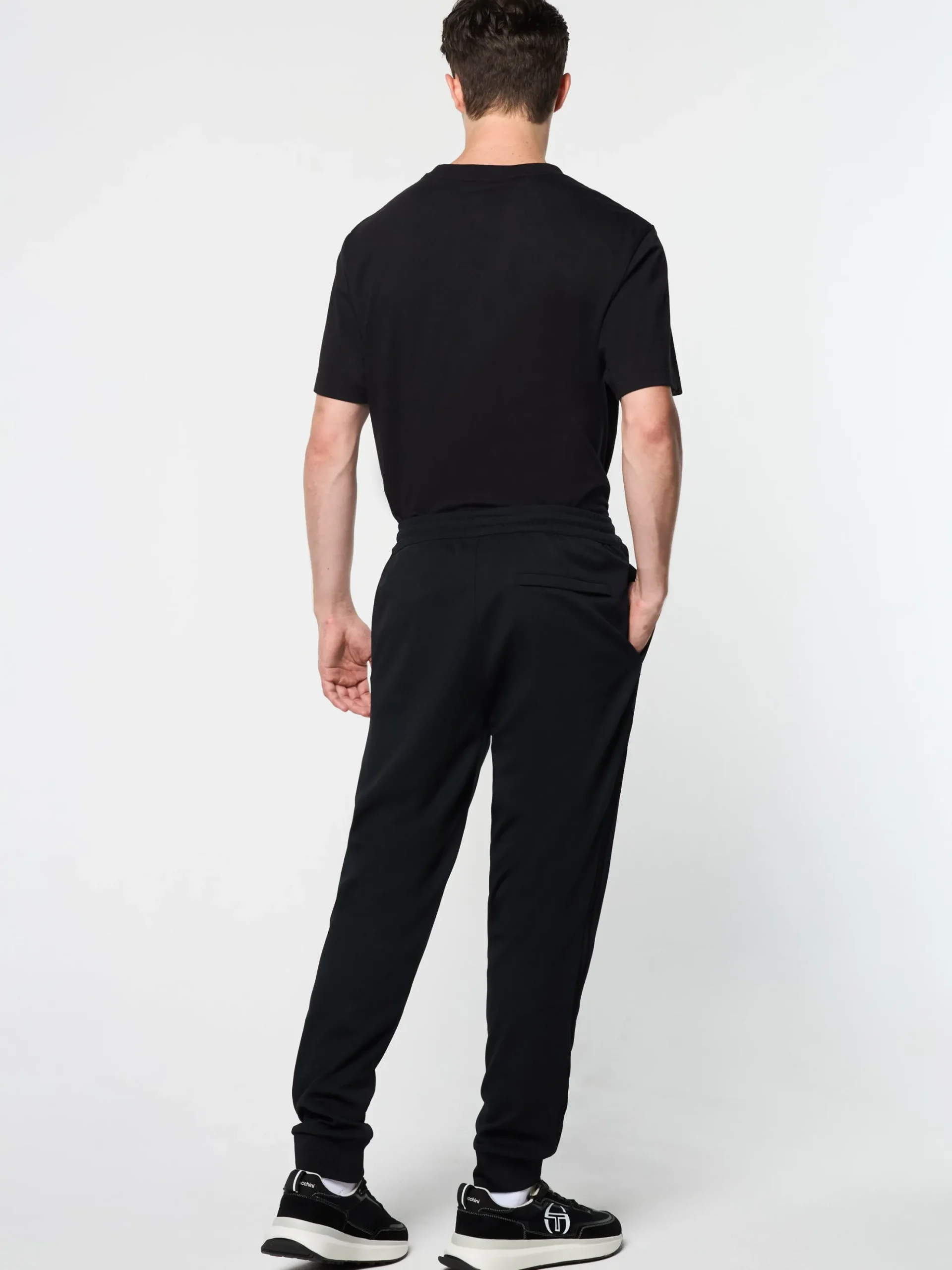 Sergio Tacchini Damarindo Track Pant Archivio- Black/ Black BLACK/BLACK Clearance
