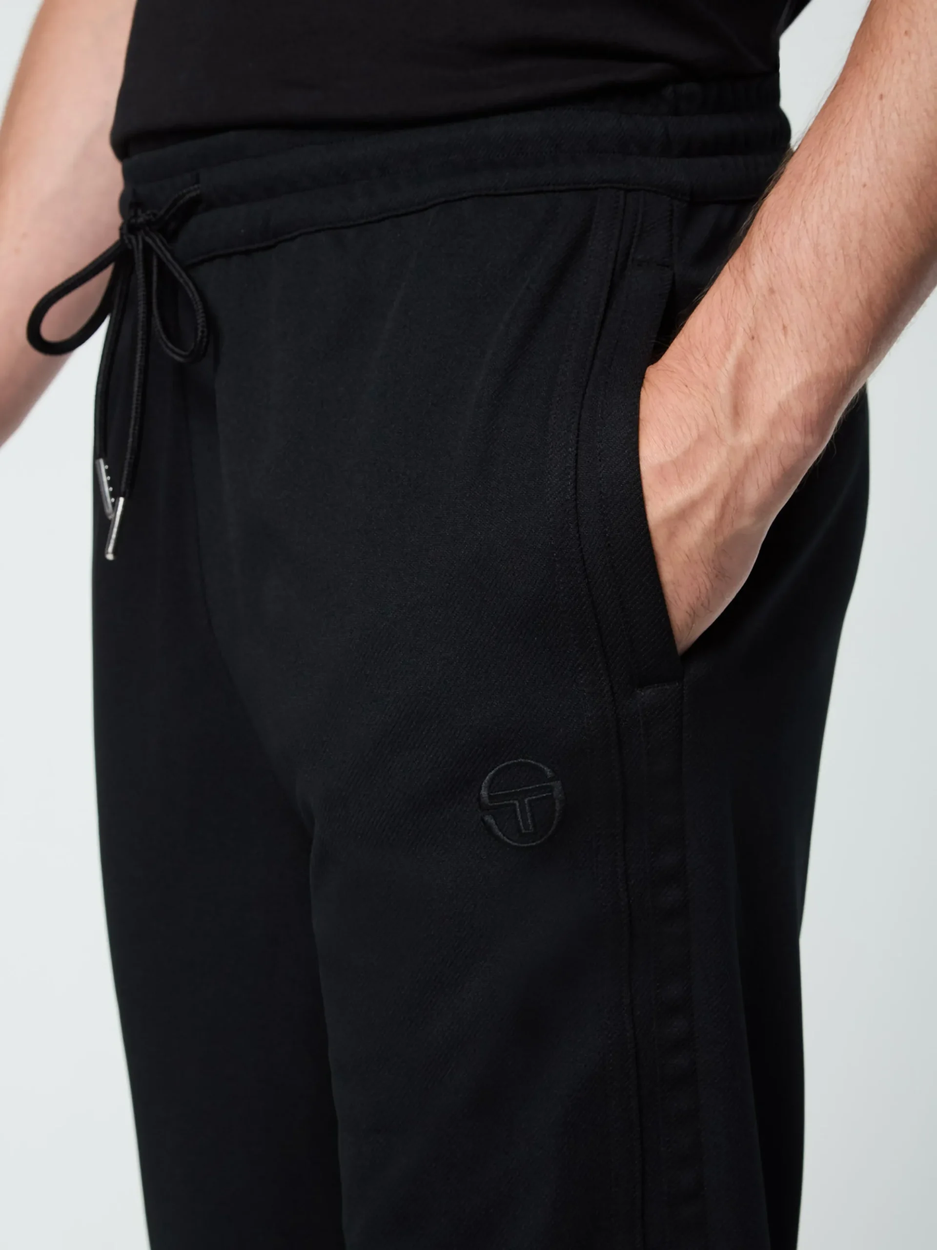 Sergio Tacchini Damarindo Track Pant Archivio- Black/ Black BLACK/BLACK Clearance