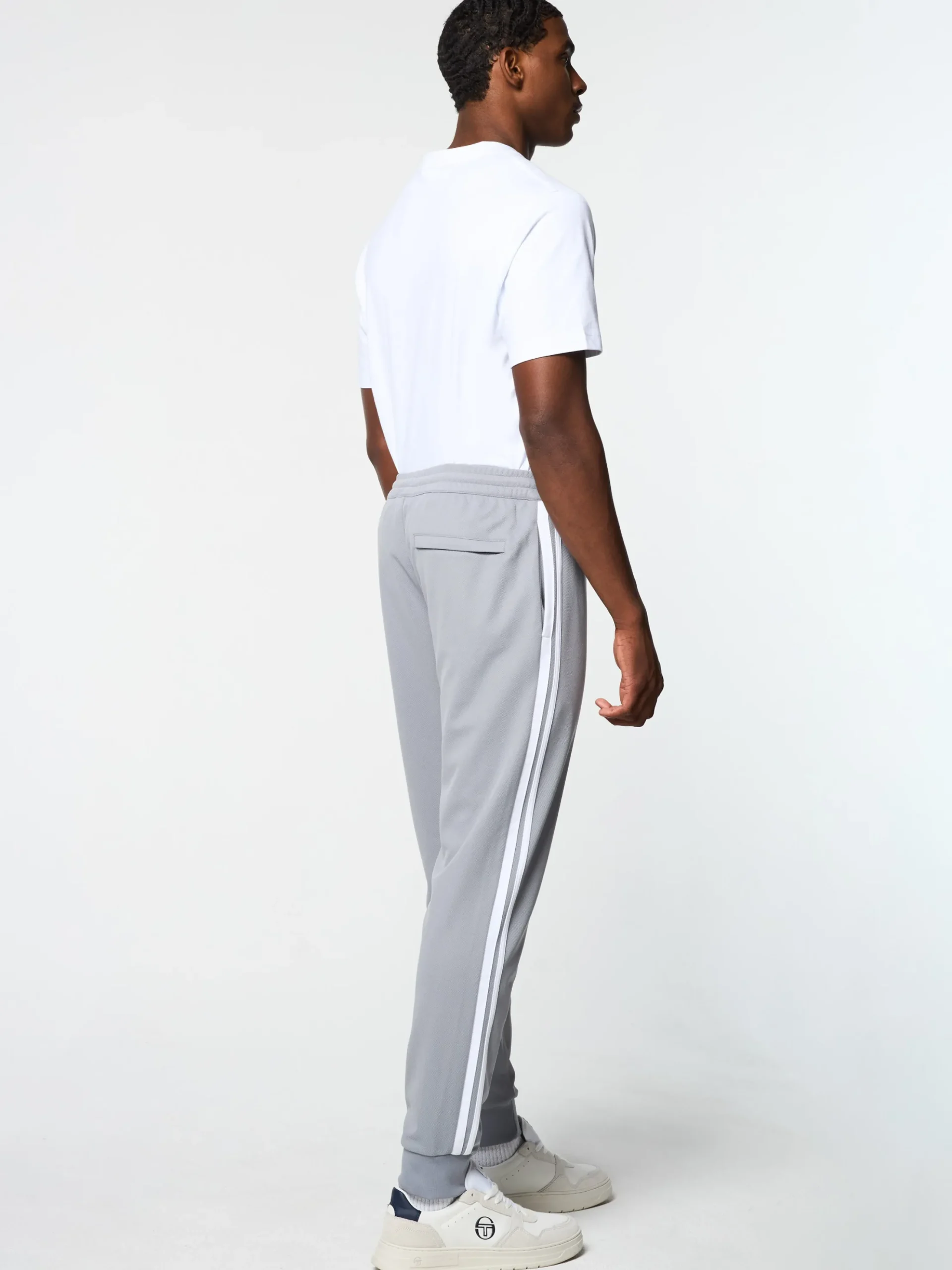 Sergio Tacchini Damarindo Track Pant Archivio- Sleet/ White SLEET/WHITE Outlet