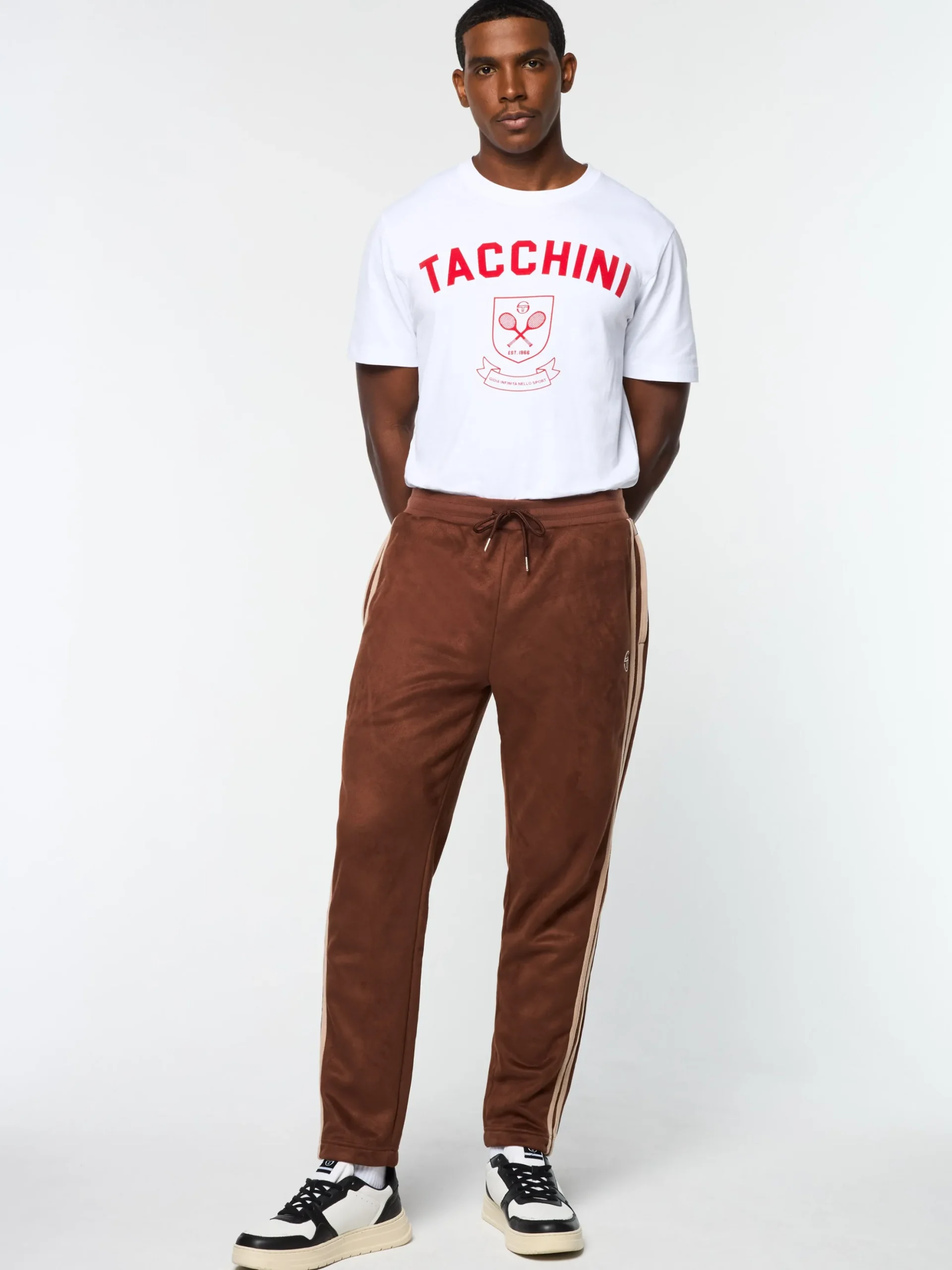 Sergio Tacchini Damarindo Track Pant- CAPPUCCINO Best