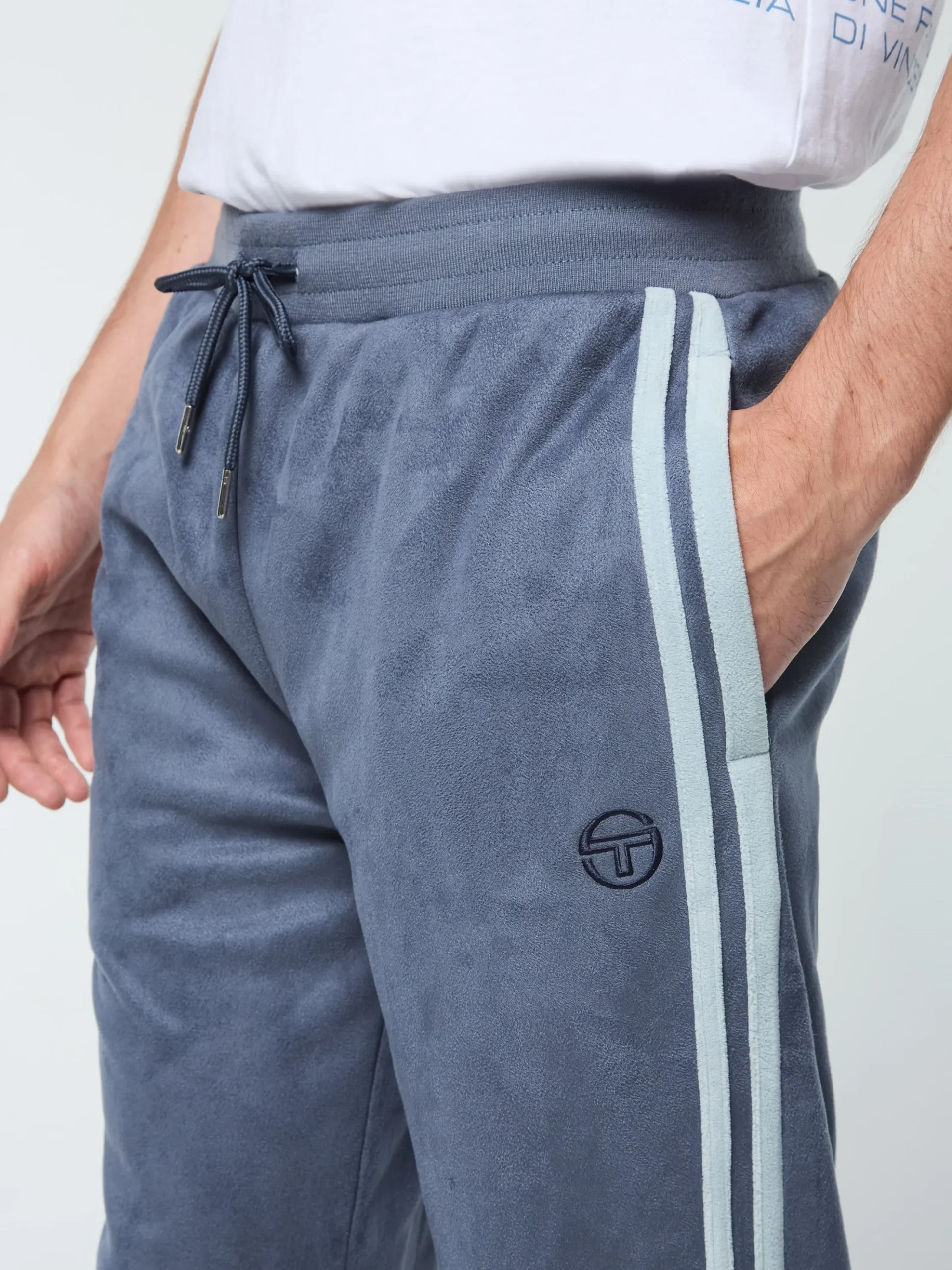 Sergio Tacchini Damarindo Track Pant- GRISAILLE Sale
