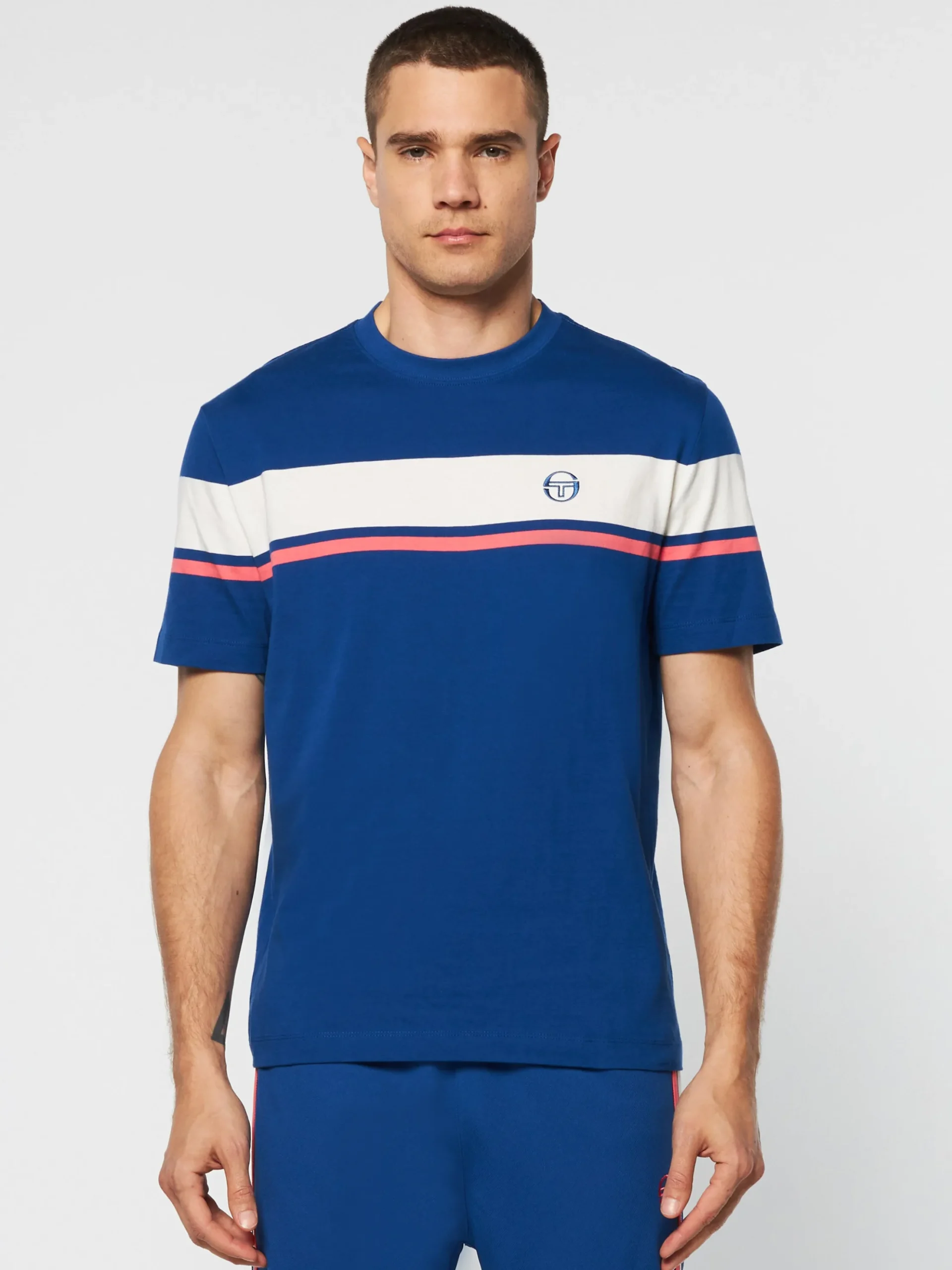Sergio Tacchini Damarindo T-Shirt Archivio- LIMOGES Clearance