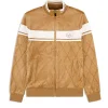 Sergio Tacchini Debossed Damarindo Velour Track Jacket- MEERKAT Outlet