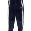 Sergio Tacchini Debossed Damarindo Velour Track Pant- MARITIME BLUE Fashion