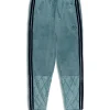 Sergio Tacchini Debossed Damarindo Velour Track Pant- LARKSPUR Sale