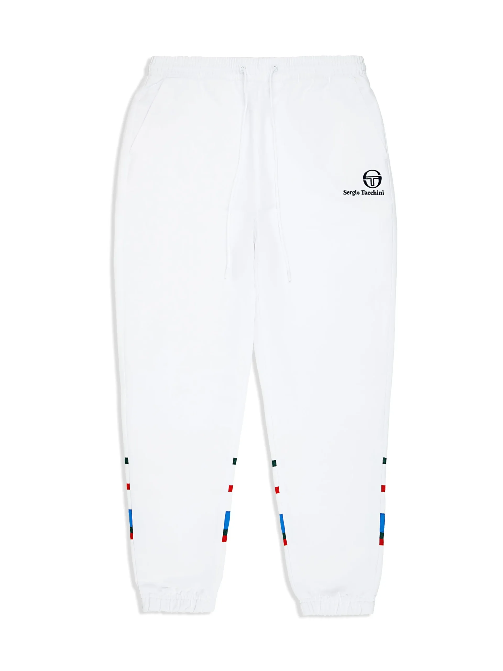 Sergio Tacchini Denver Track Pants- WHITE New