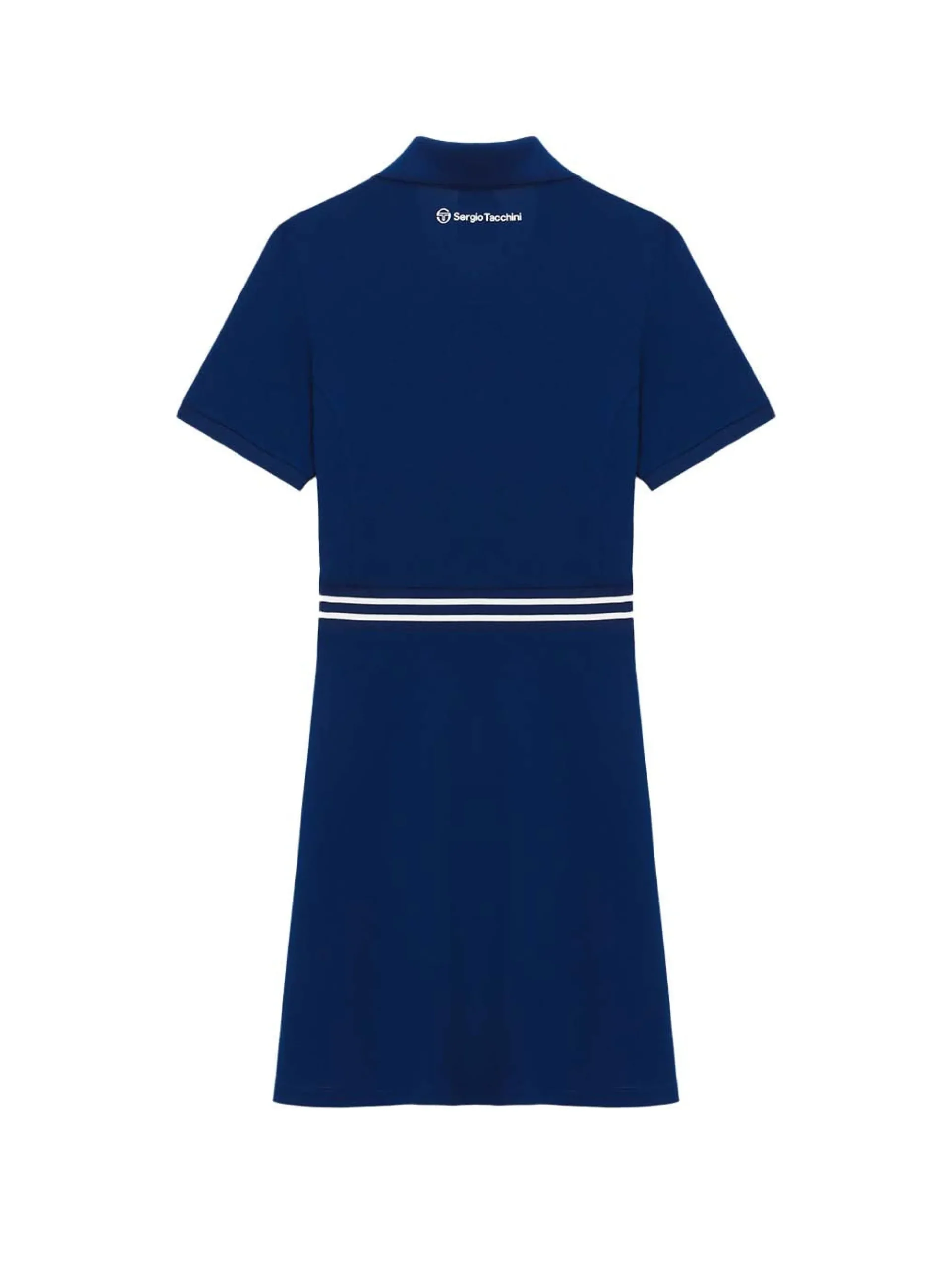 Sergio Tacchini Essential Piqué Collar Dress- NAVY Online