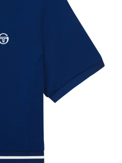 Sergio Tacchini Essential Piqué Collar Dress- NAVY Online