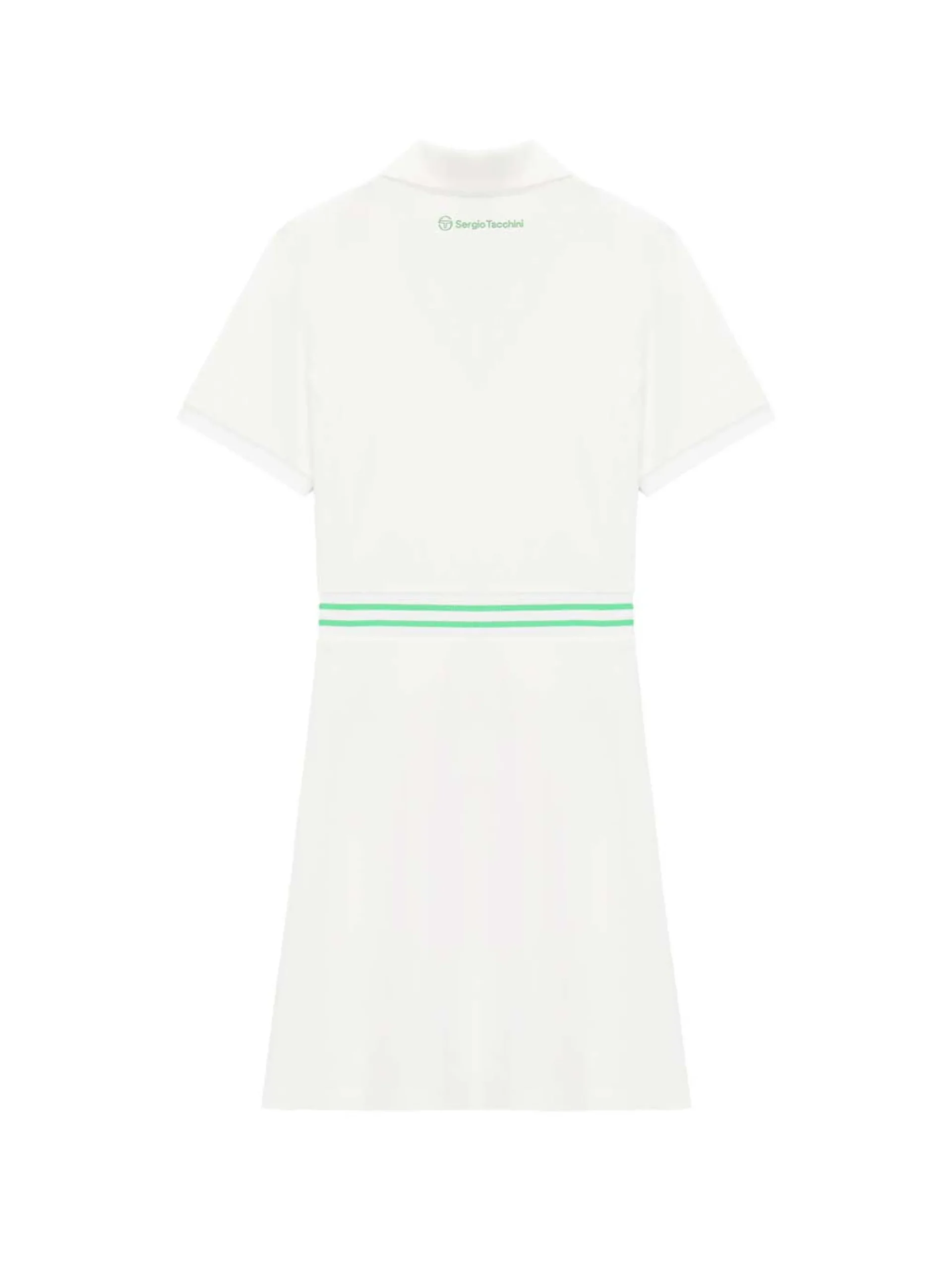 Sergio Tacchini Essential Piqué Collar Dress- OFF WHITE New