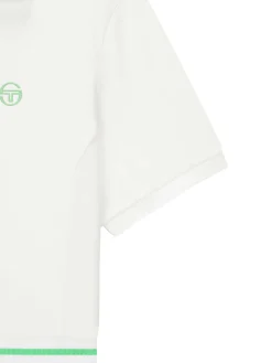 Sergio Tacchini Essential Piqué Collar Dress- OFF WHITE New
