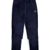 Sergio Tacchini Foggia Velour Debossed Track Pant- MARITIME BLUE New