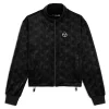 Sergio Tacchini Gabrisa Velour Track Jacket- BLACK BEAUTY Outlet