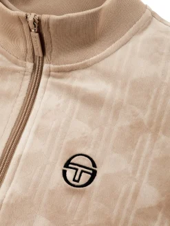 Sergio Tacchini Gabrisa Velour Track Jacket- HUMUS Hot