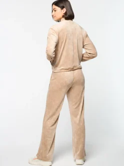 Sergio Tacchini Gabrisa Velour Track Jacket- HUMUS Hot