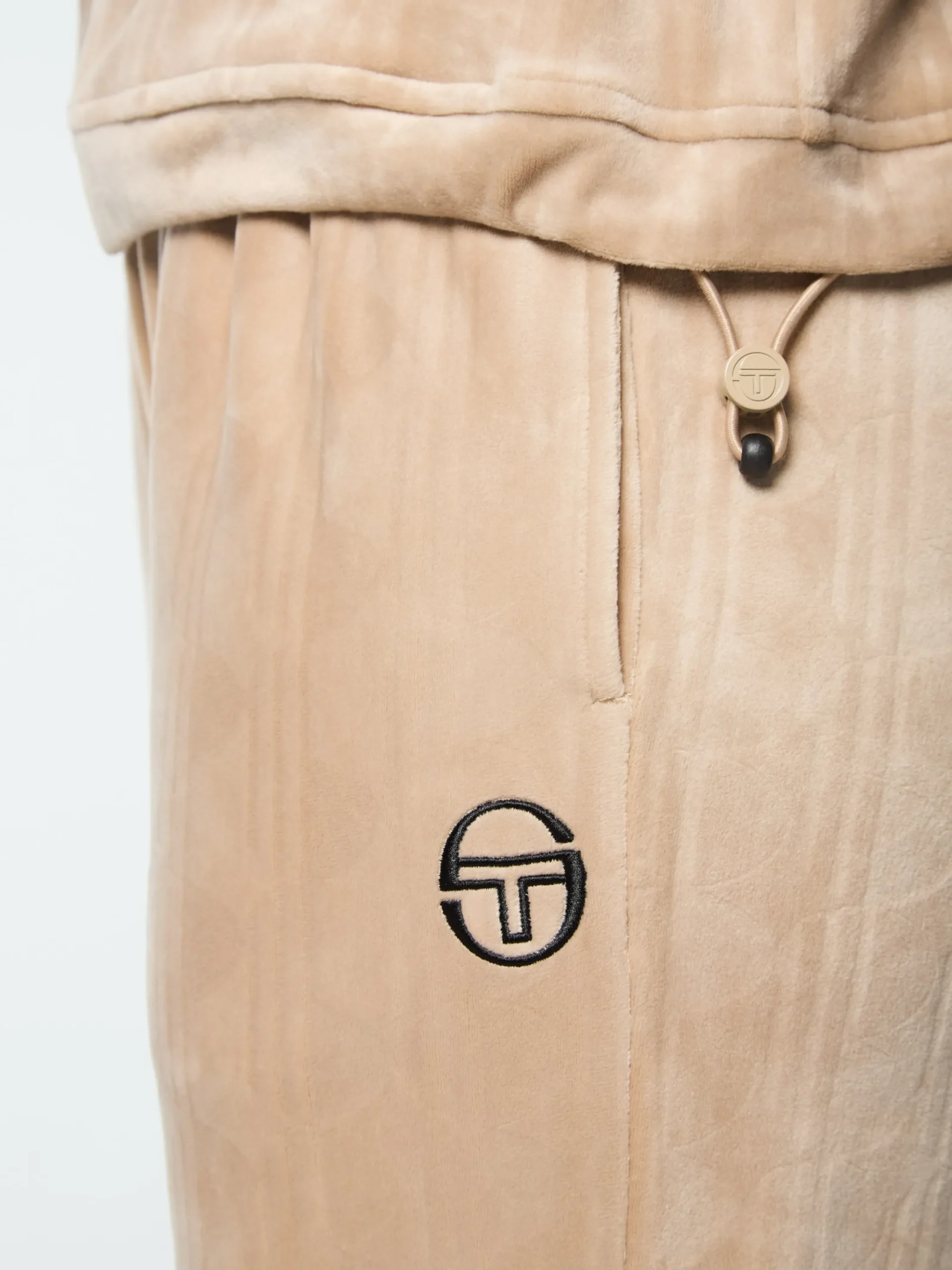 Sergio Tacchini Gabrisa Velour Track Jacket- HUMUS Hot