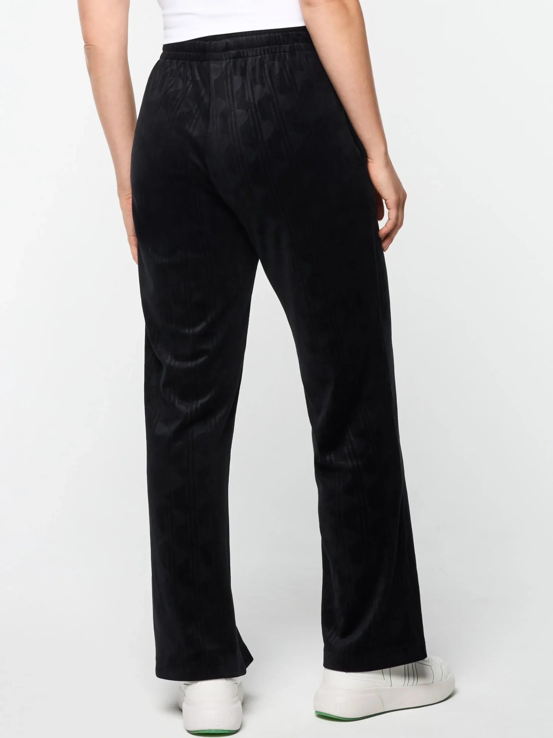 Sergio Tacchini Gabrisa Velour Track Pant- BLACK BEAUTY Outlet