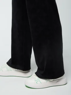 Sergio Tacchini Gabrisa Velour Track Pant- BLACK BEAUTY Outlet