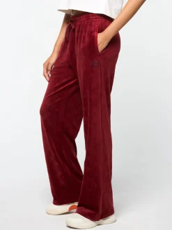 Sergio Tacchini Gabrisa Velour Track Pant- SUN DRIED TOMATO Hot