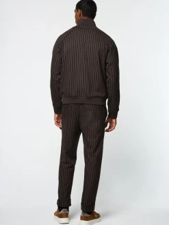 Sergio Tacchini Gessato Suiting Track Jacket- JAVA Discount