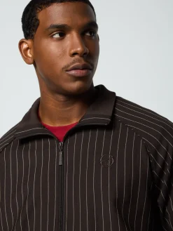 Sergio Tacchini Gessato Suiting Track Jacket- JAVA Discount