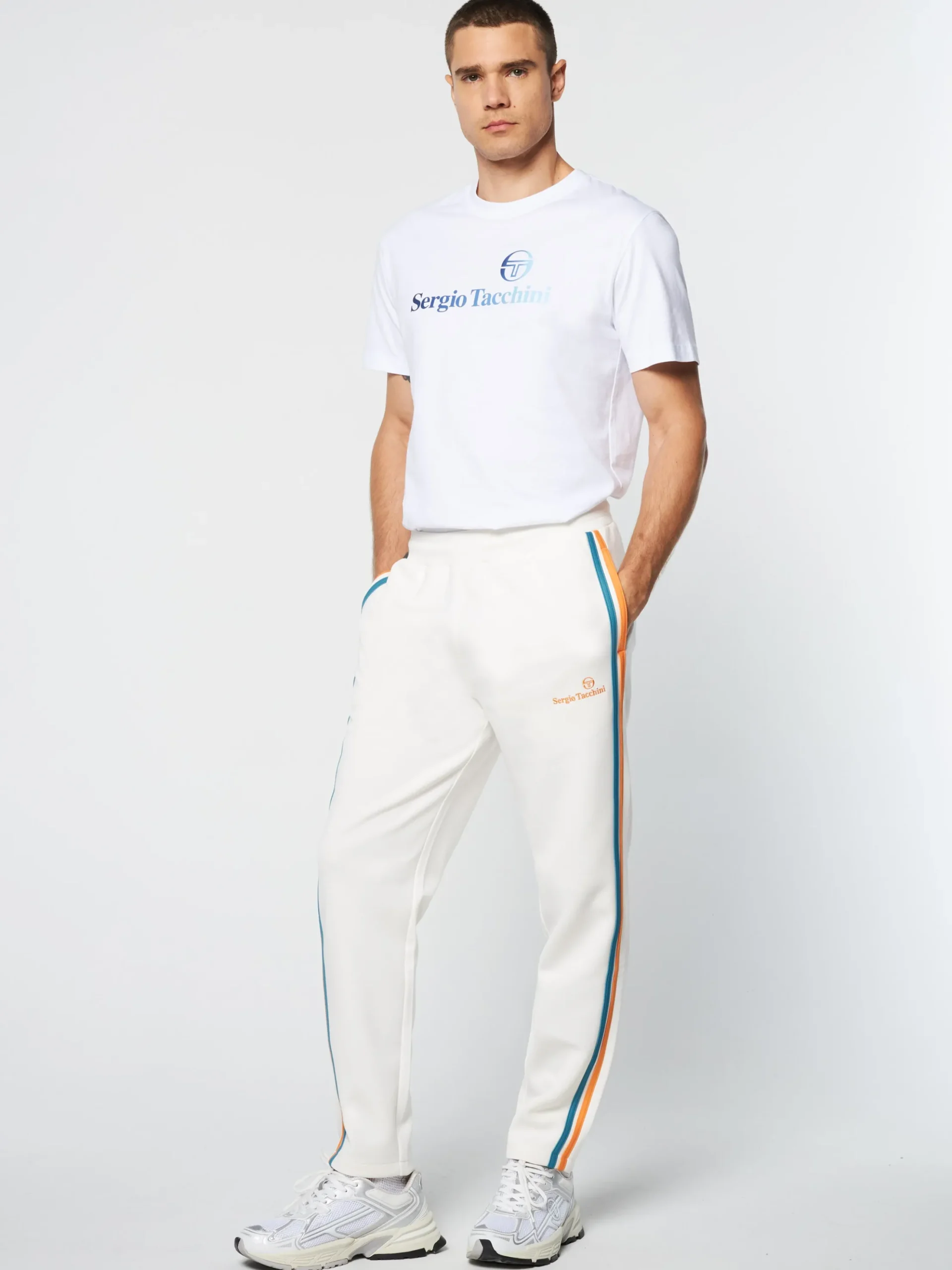 Sergio Tacchini Ghibli Track Pant Archivio- GARDENIA Clearance