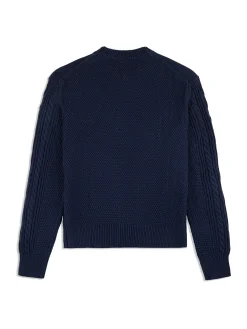 Sergio Tacchini Giacomo Knit Sweater- MARITIME BLUE Hot