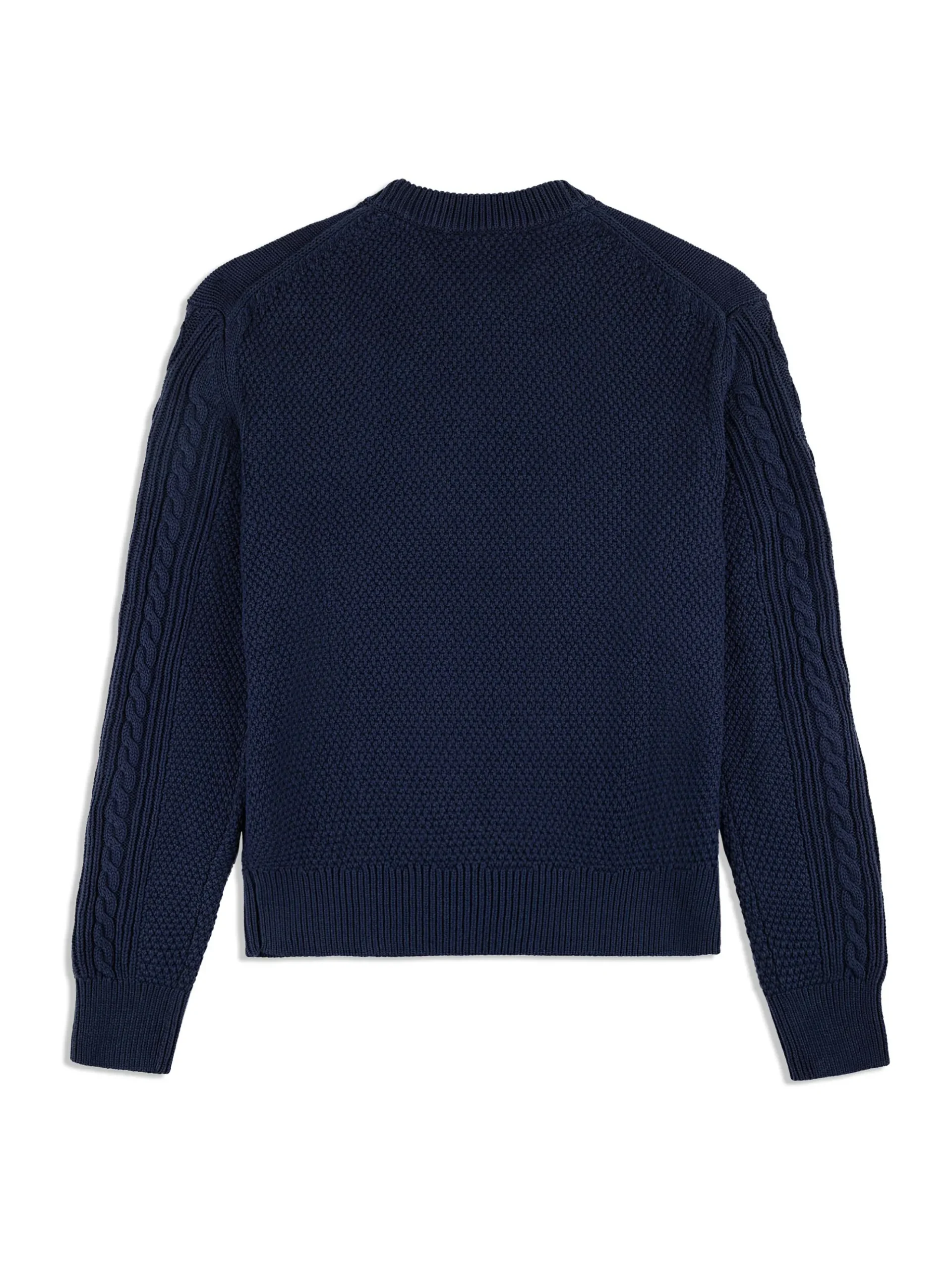 Sergio Tacchini Giacomo Knit Sweater- MARITIME BLUE Hot