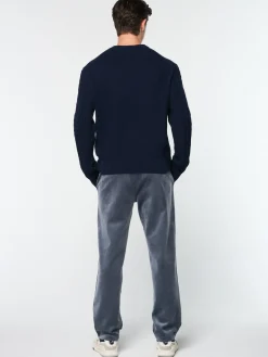 Sergio Tacchini Giacomo Knit Sweater- MARITIME BLUE Hot