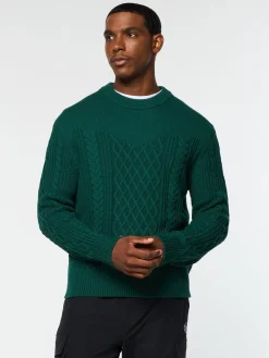 Sergio Tacchini Giacomo Knit Sweater- RAINFOREST New