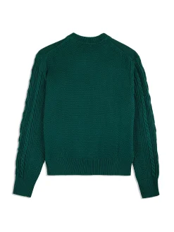 Sergio Tacchini Giacomo Knit Sweater- RAINFOREST New