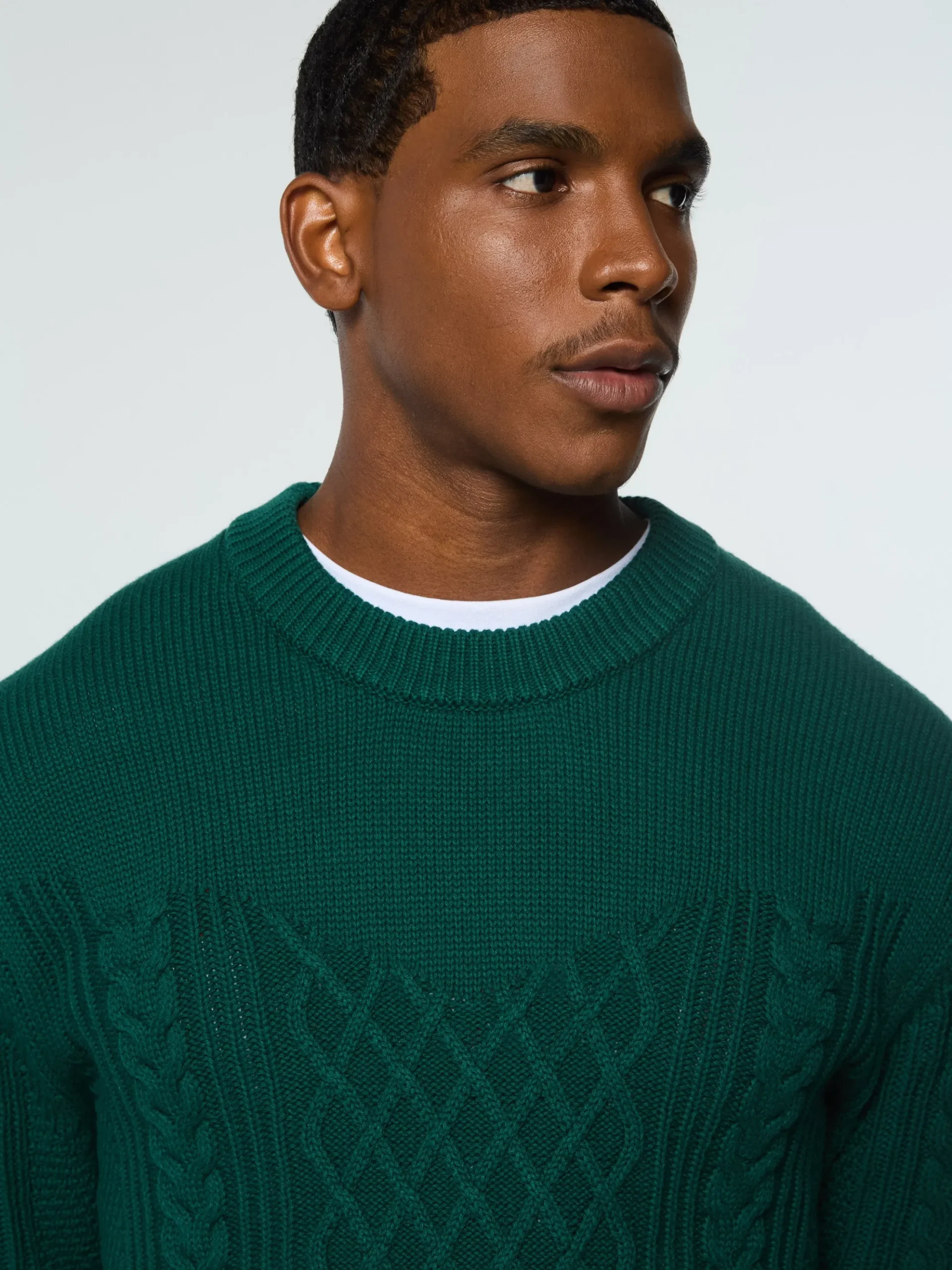 Sergio Tacchini Giacomo Knit Sweater- RAINFOREST New