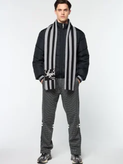 Sergio Tacchini Gioco Jacquard Scarf- BLACK BEAUTY Outlet