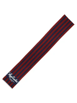 Sergio Tacchini Gioco Jacquard Scarf- MARITIME BLUE Best