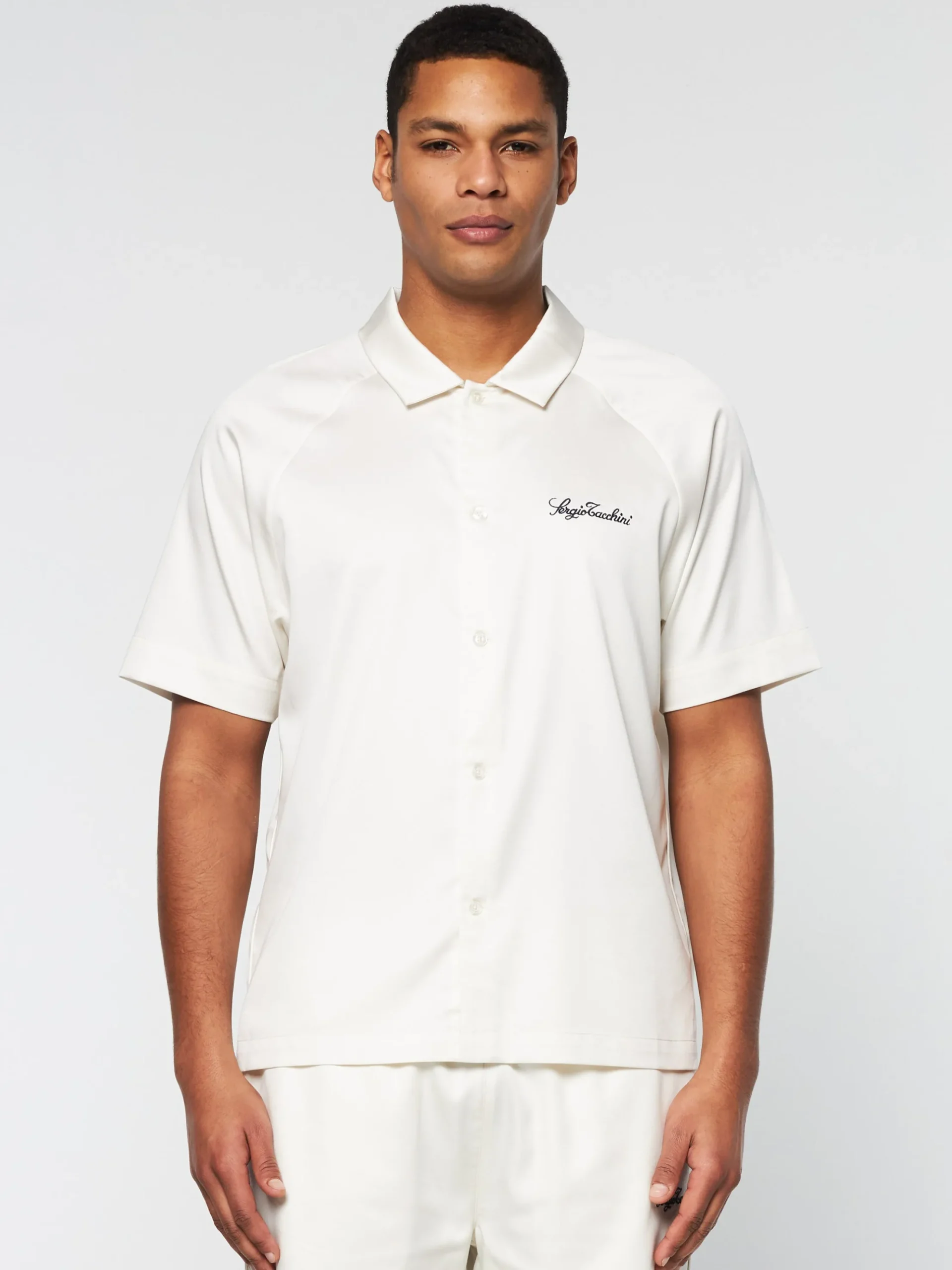 Sergio Tacchini Giorgio Lounge Shirt- GARDENIA Clearance