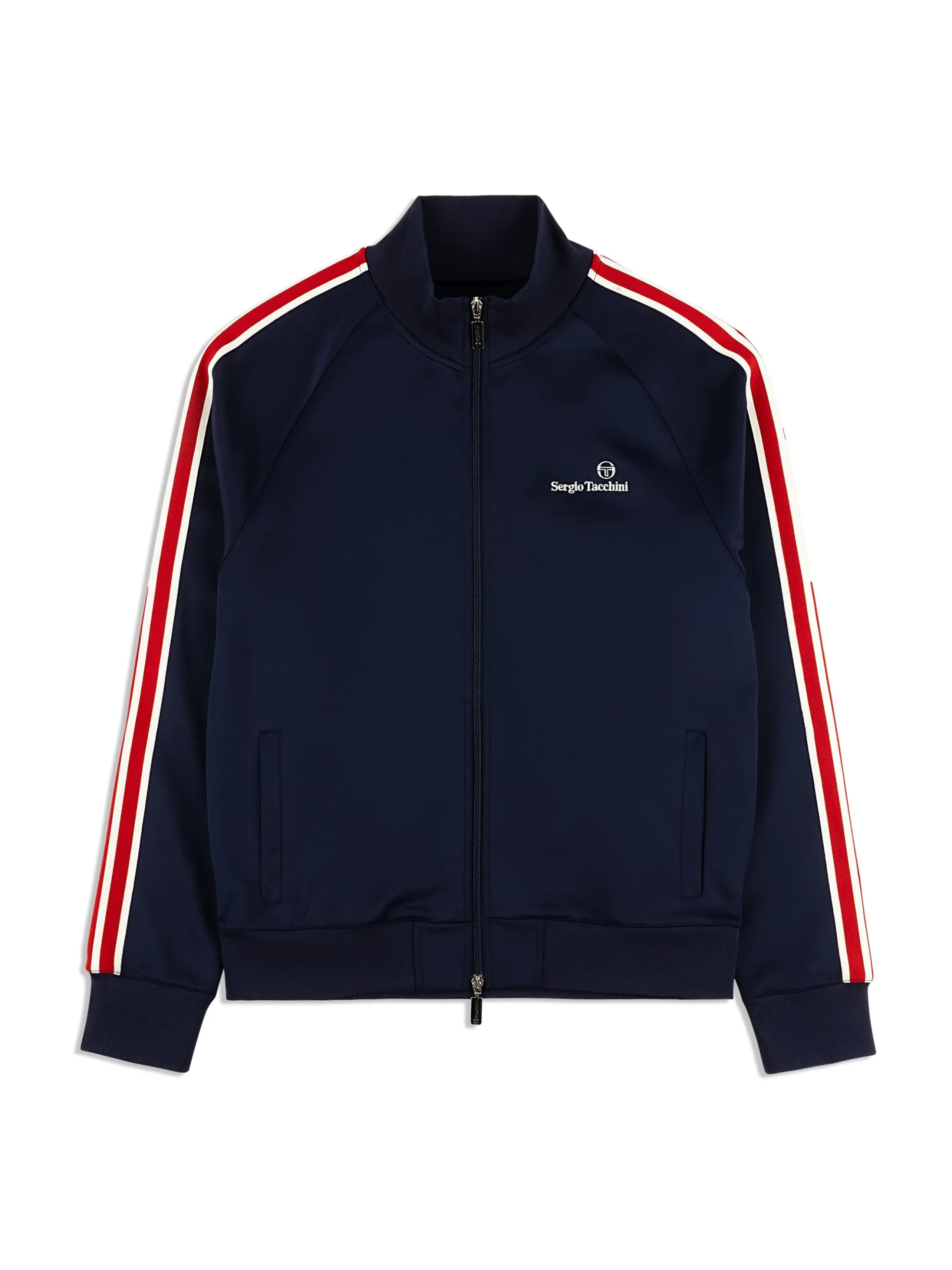 Sergio Tacchini Gromo Tape Track Jacket- MARITIME BLUE Hot