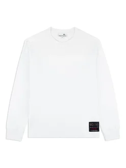 Sergio Tacchini Inverno Long Sleeve T-Shirt- BRILLIANT WHITE Sale