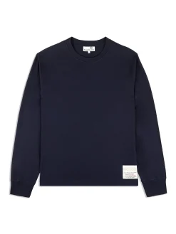 Sergio Tacchini Inverno Long Sleeve T-Shirt- MARITIME BLUE Discount