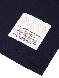 Sergio Tacchini Inverno Long Sleeve T-Shirt- MARITIME BLUE Discount