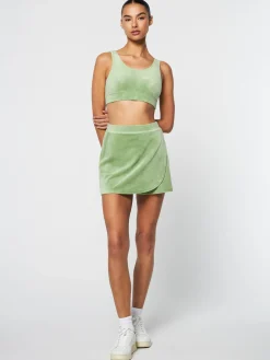 Sergio Tacchini Josie Tennis Skirt- JADE GREEN New