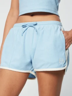 Sergio Tacchini Laura High Waist Short- CLEAR SKY Hot